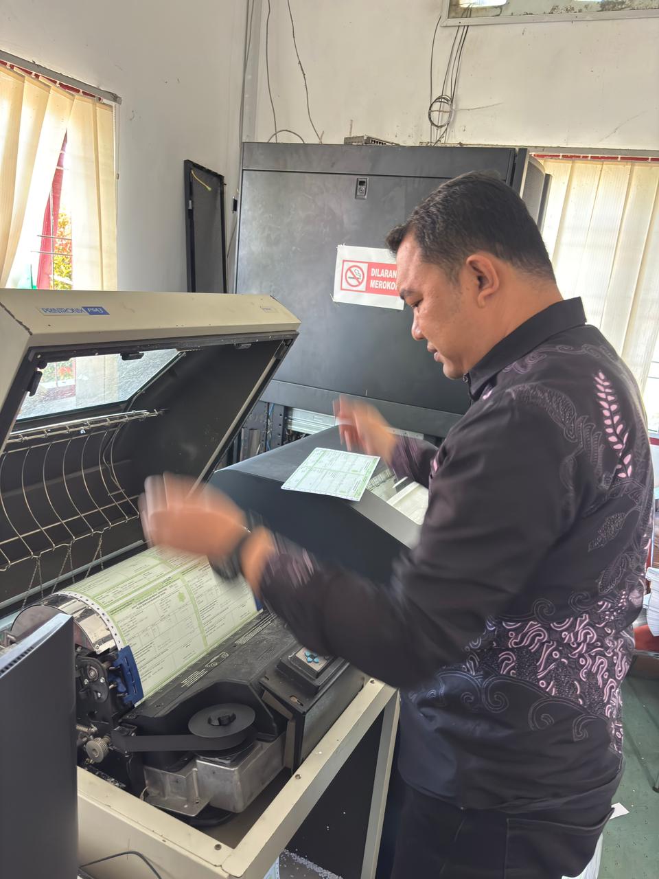 Bapenda Kabupaten Solok Masih Mencetak SPPT PBB-P2